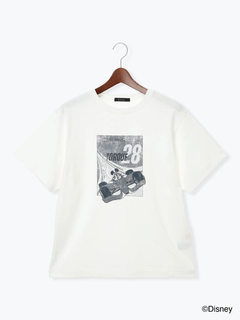 Te chichi「【Disney】MICKEY/フロントプリントTシャツ」|Tシャツ・カットソー|
