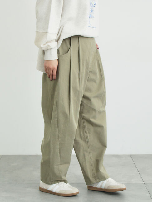 Samansa Mos2「ツータックカーブパンツ」|その他|