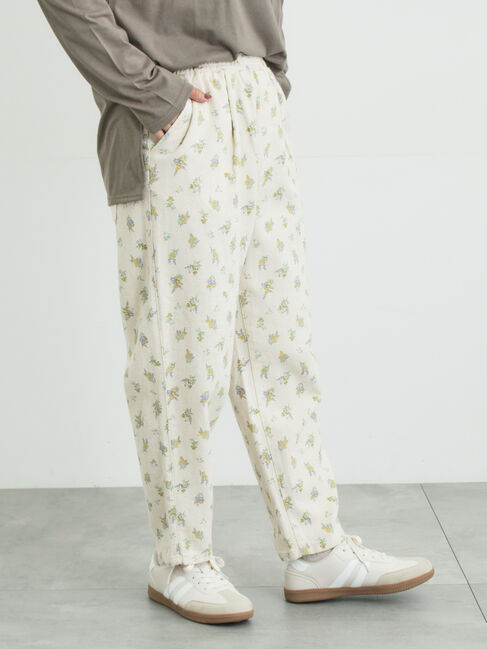 Samansa Mos2「柄アソートテーパードパンツ」|その他|