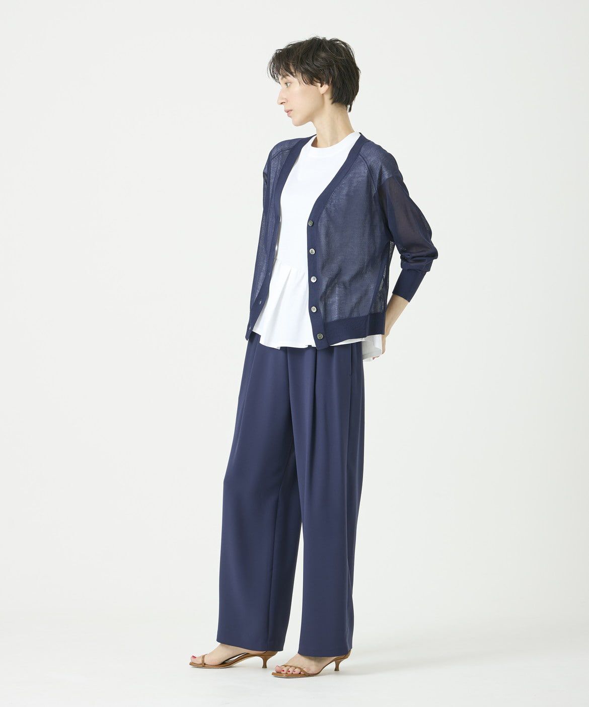 I.T.'S international「シアーカーディガン」|カーディガン|