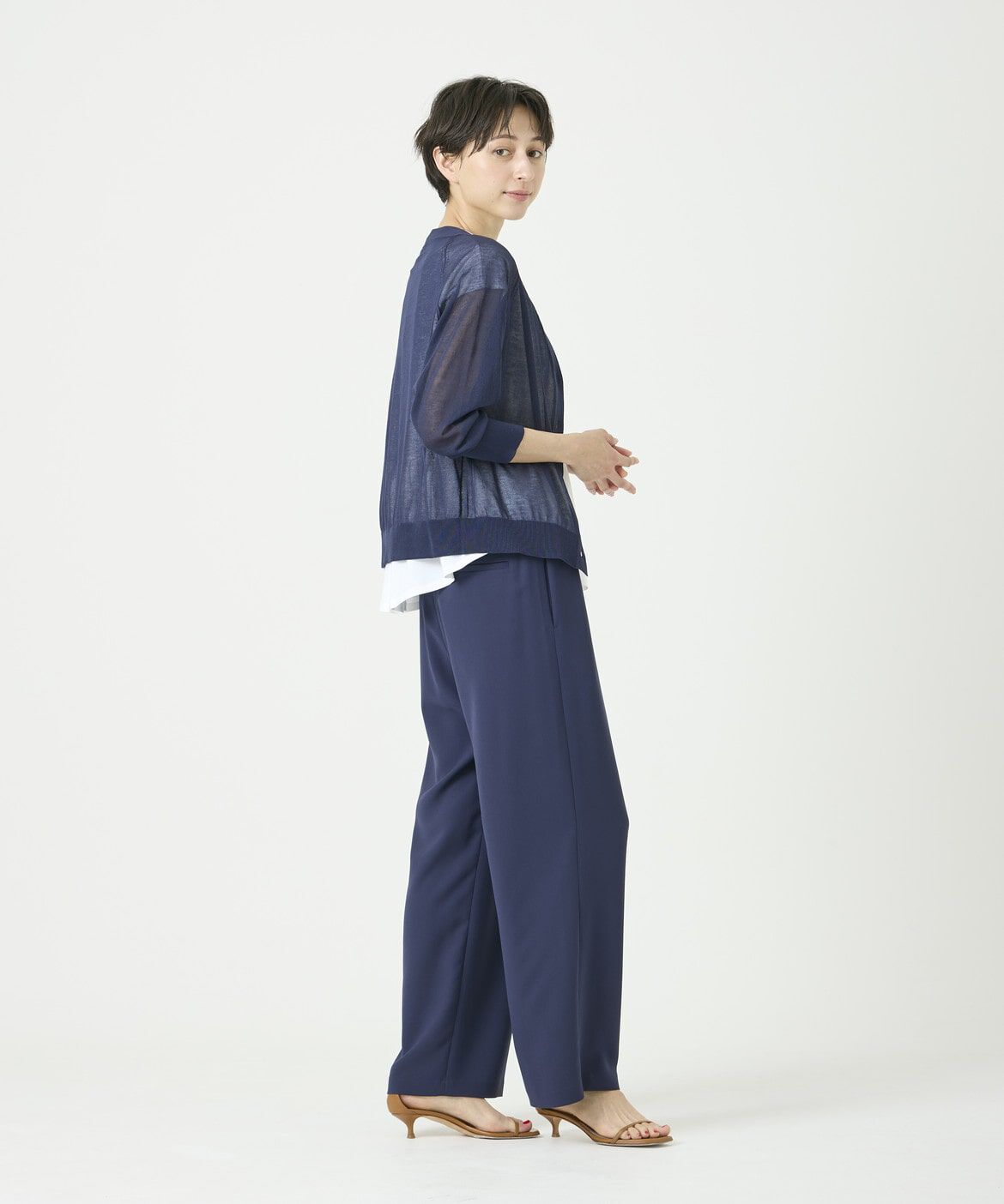 I.T.'S international「シアーカーディガン」|カーディガン|