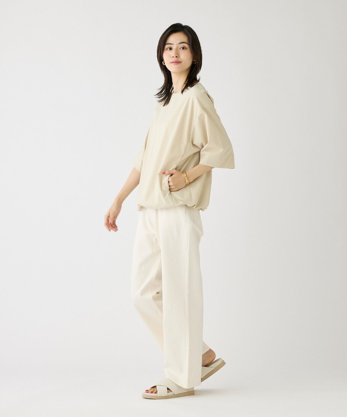 DAY by DAY it&rsquo;s international「ドローコードギャザートップス」|シャツ・ブラウス|