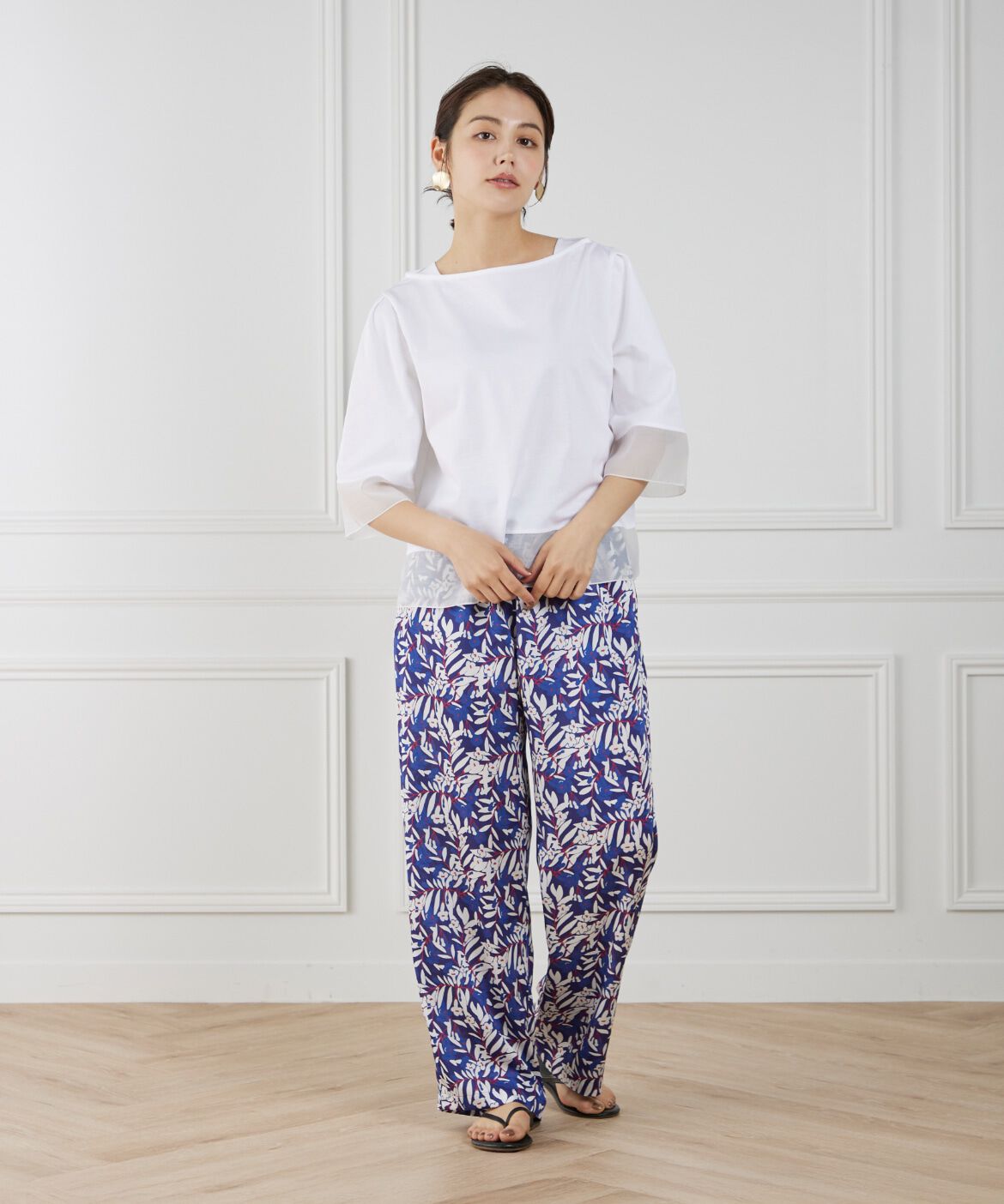 DAY by DAY it&rsquo;s international「シアー切替えプルオーバー」|Tシャツ・カットソー|