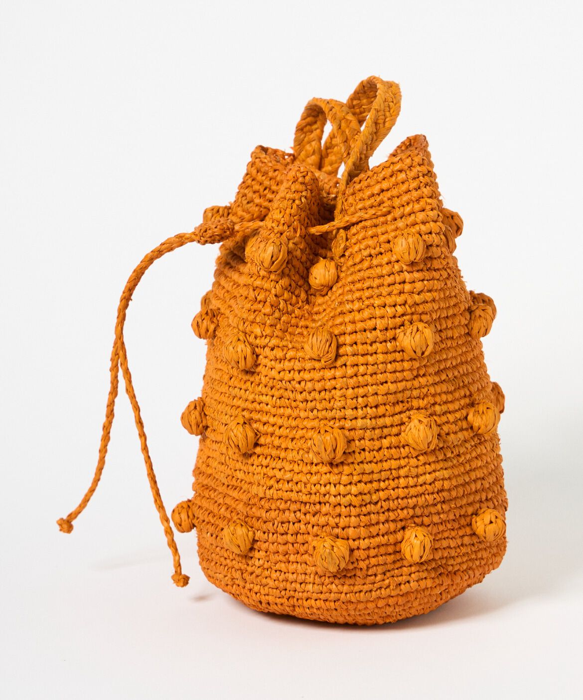 INED「《FAVORITE》ラフィアショルダーバッグ NELIA《Camalya》」|かごバッグ|