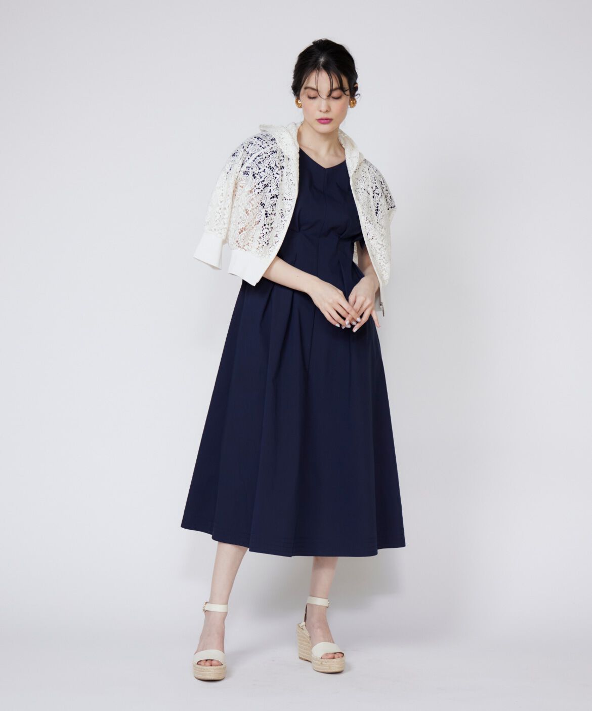 Maglie le cassetto「レースパーカー」|パーカー|