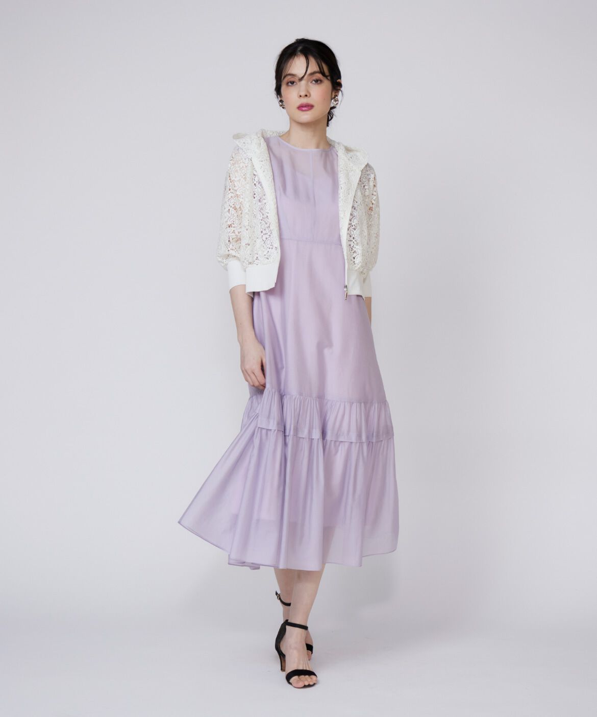 Maglie le cassetto「レースパーカー」|パーカー|