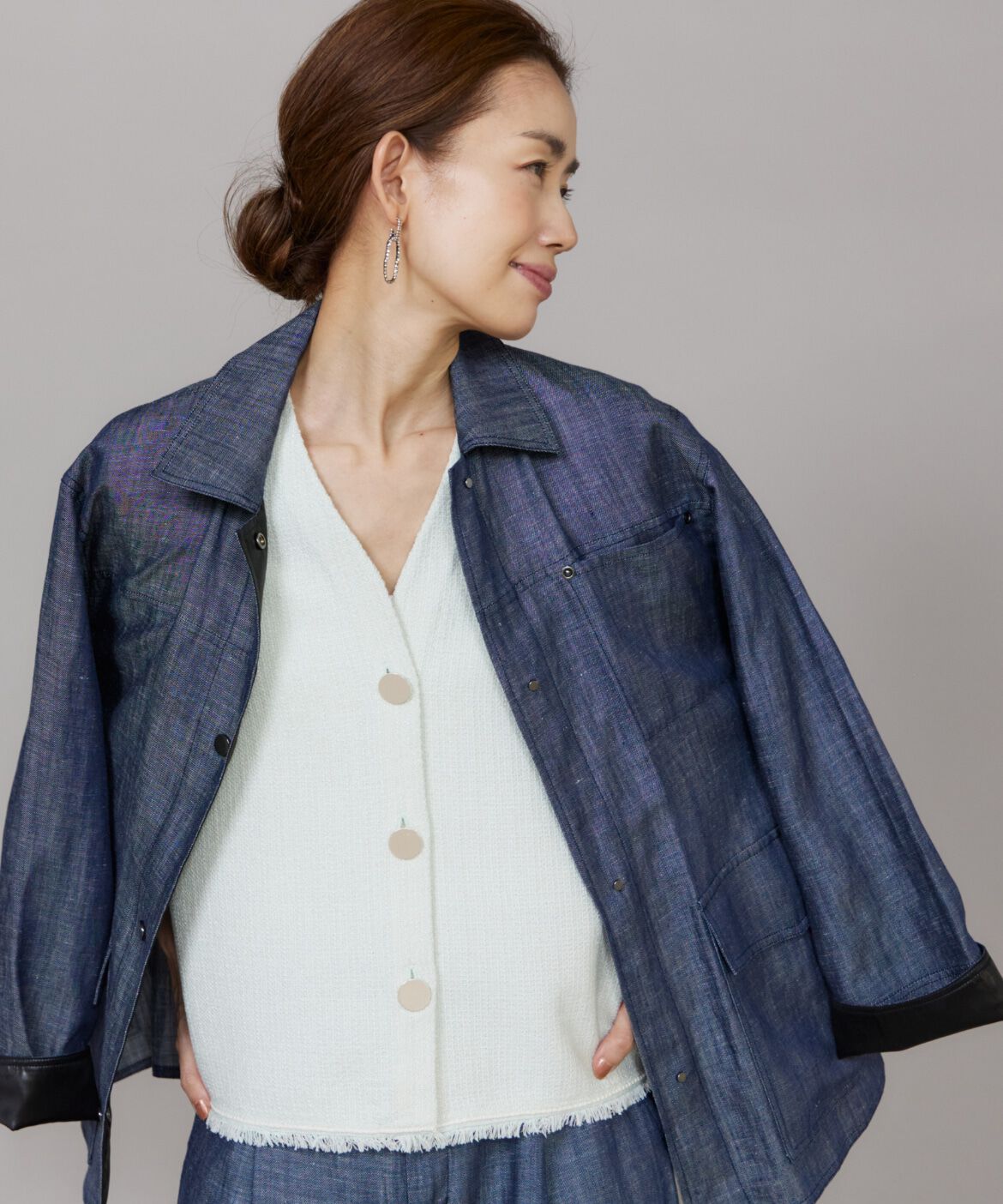 Le Souk「オーバーサイズデニムジャケット」|その他|