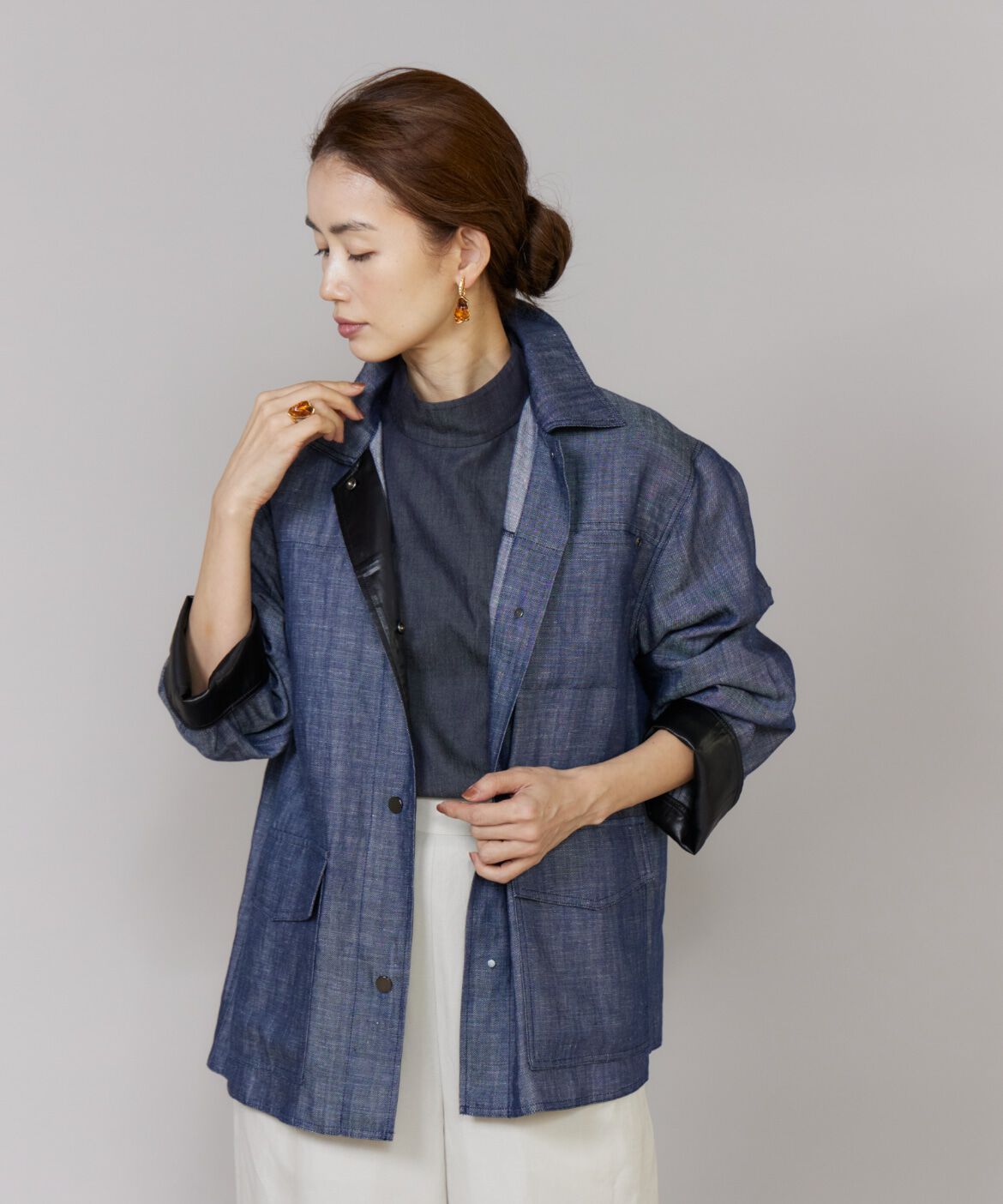 Le Souk「オーバーサイズデニムジャケット」|その他|