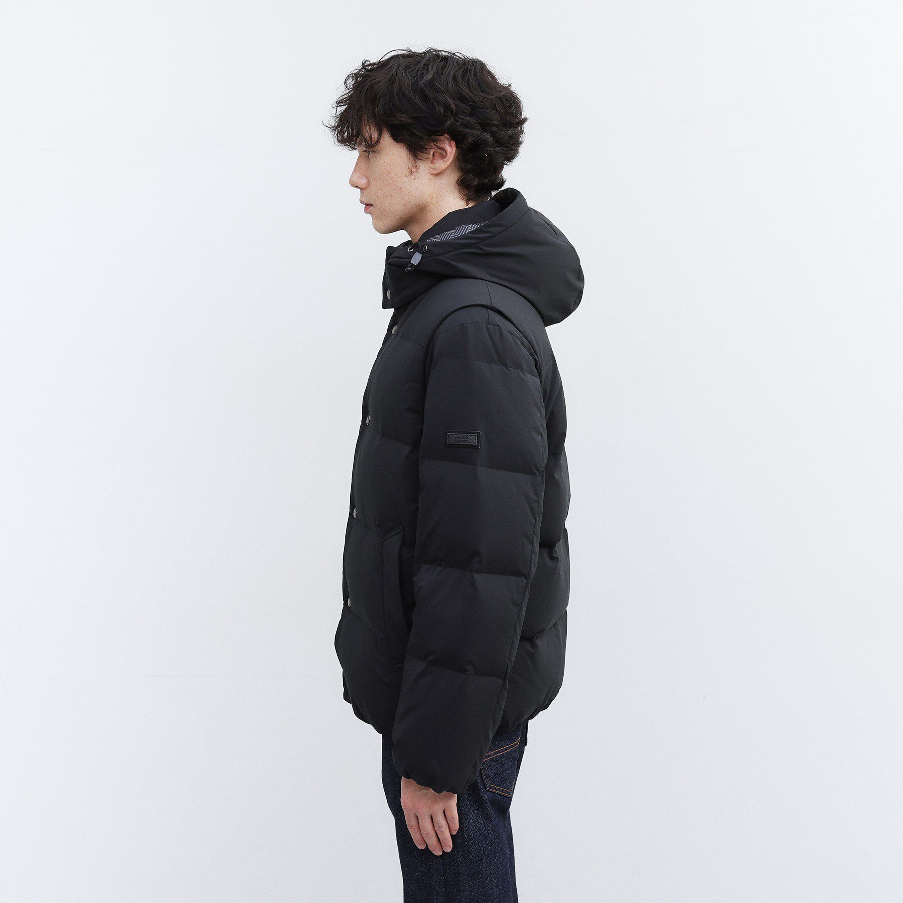 TAKEO KIKUCHI「【袖取り外し可】デタッチャブル ダウンブルゾン」|ダウン|