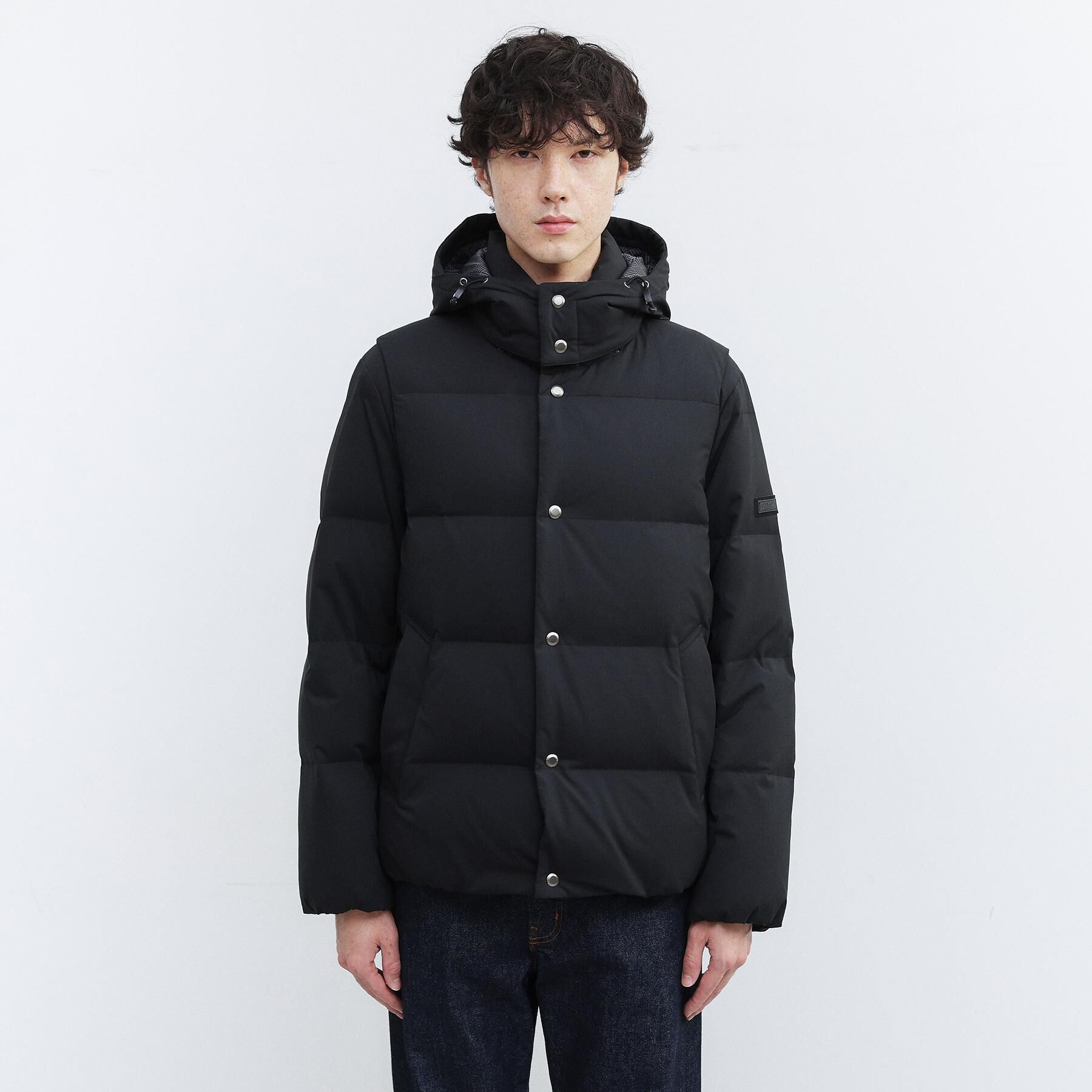 TAKEO KIKUCHI「【袖取り外し可】デタッチャブル ダウンブルゾン」|ダウン|