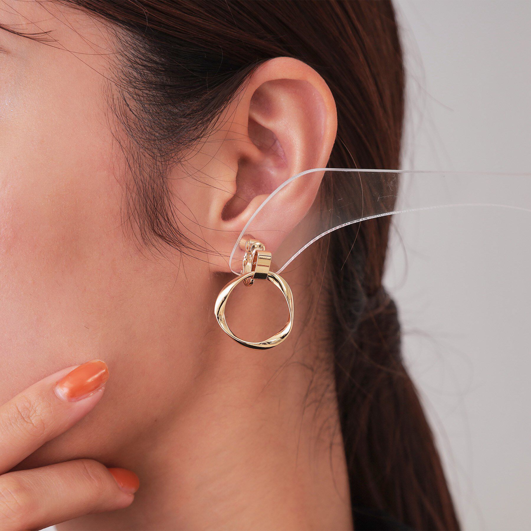 OPAQUE.CLIP「メタルリングイヤリング」|イヤリング|