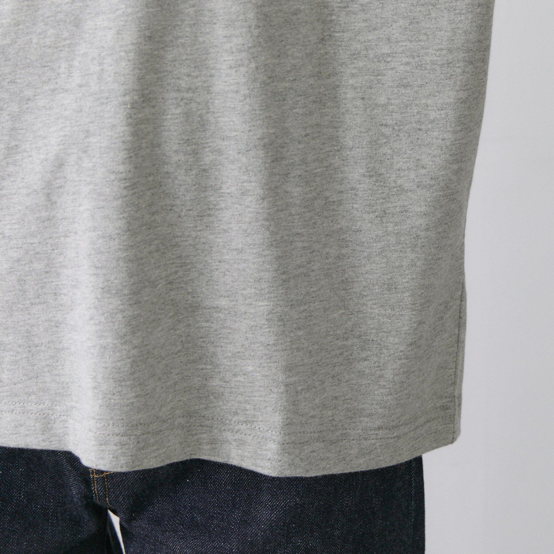 Dessin「【洗える】コットンロゴロングTシャツ」|Tシャツ・カットソー|