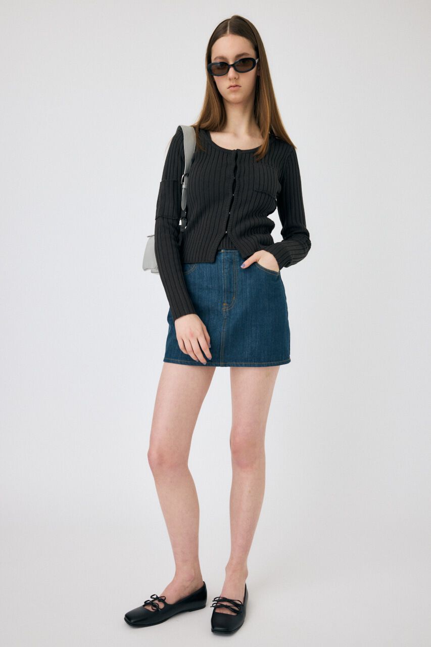 MOUSSY「RIB KNIT CD & タンク」|ニット・セーター|