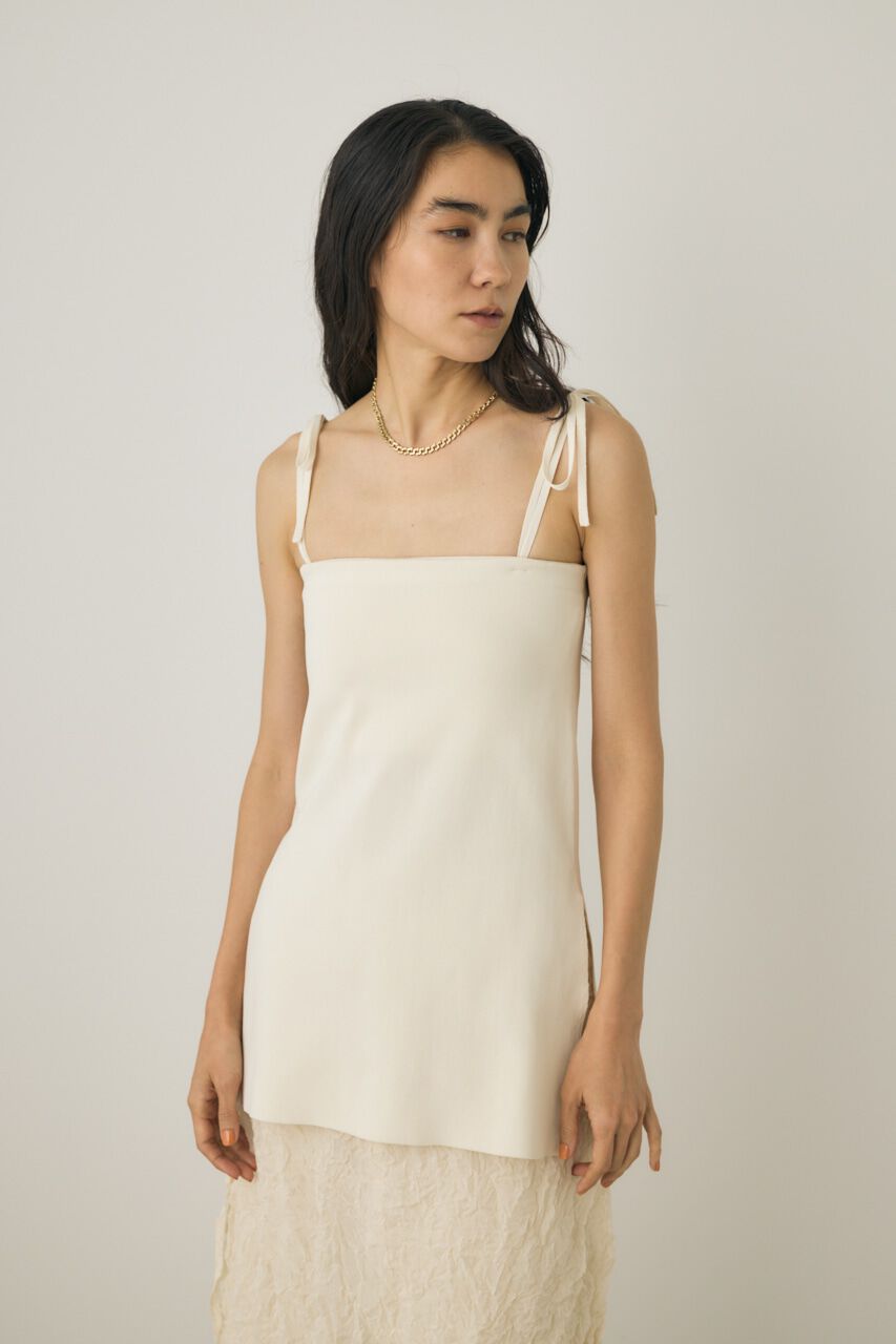 MOUSSY「ニットキャミチュニック　リサイクルポリエステル使用」|ニット・セーター|IVOY3