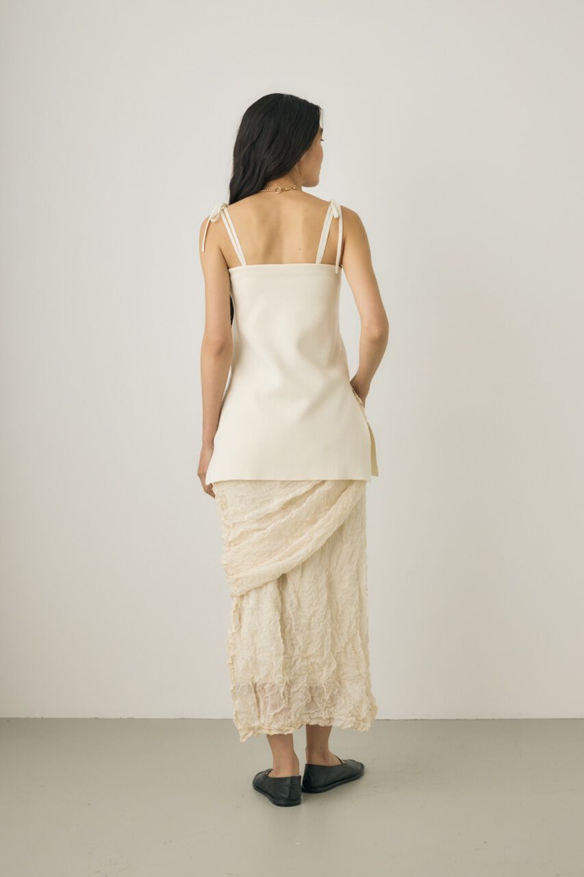 MOUSSY「ニットキャミチュニック　リサイクルポリエステル使用」|ニット・セーター|