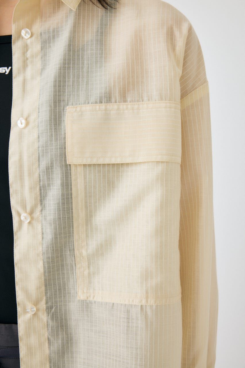 MOUSSY「RIP MILITARY シャツ」|シャツ・ブラウス|