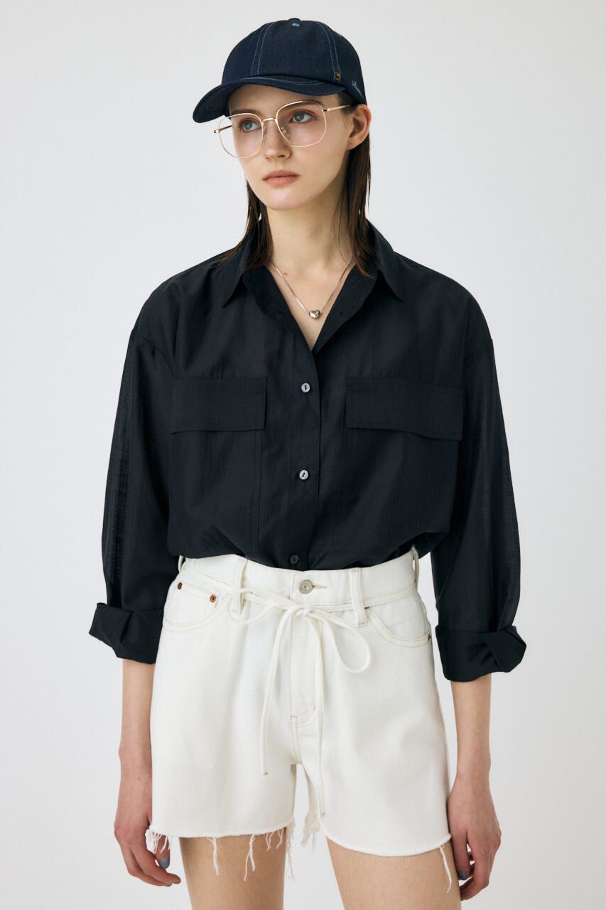 MOUSSY「RIP MILITARY シャツ」|シャツ・ブラウス|