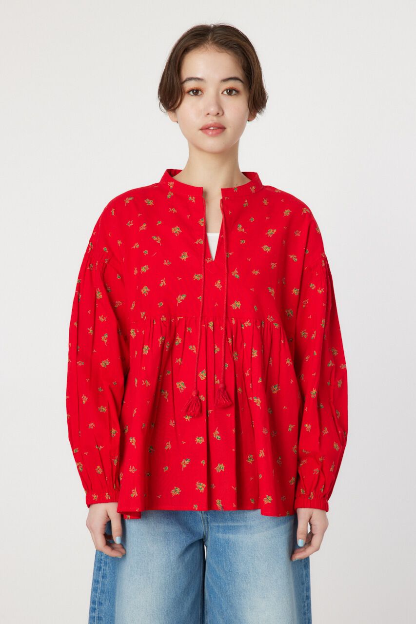 RODEO CROWNS「フラワーパターンカフタンシャツ」|シャツ・ブラウス|