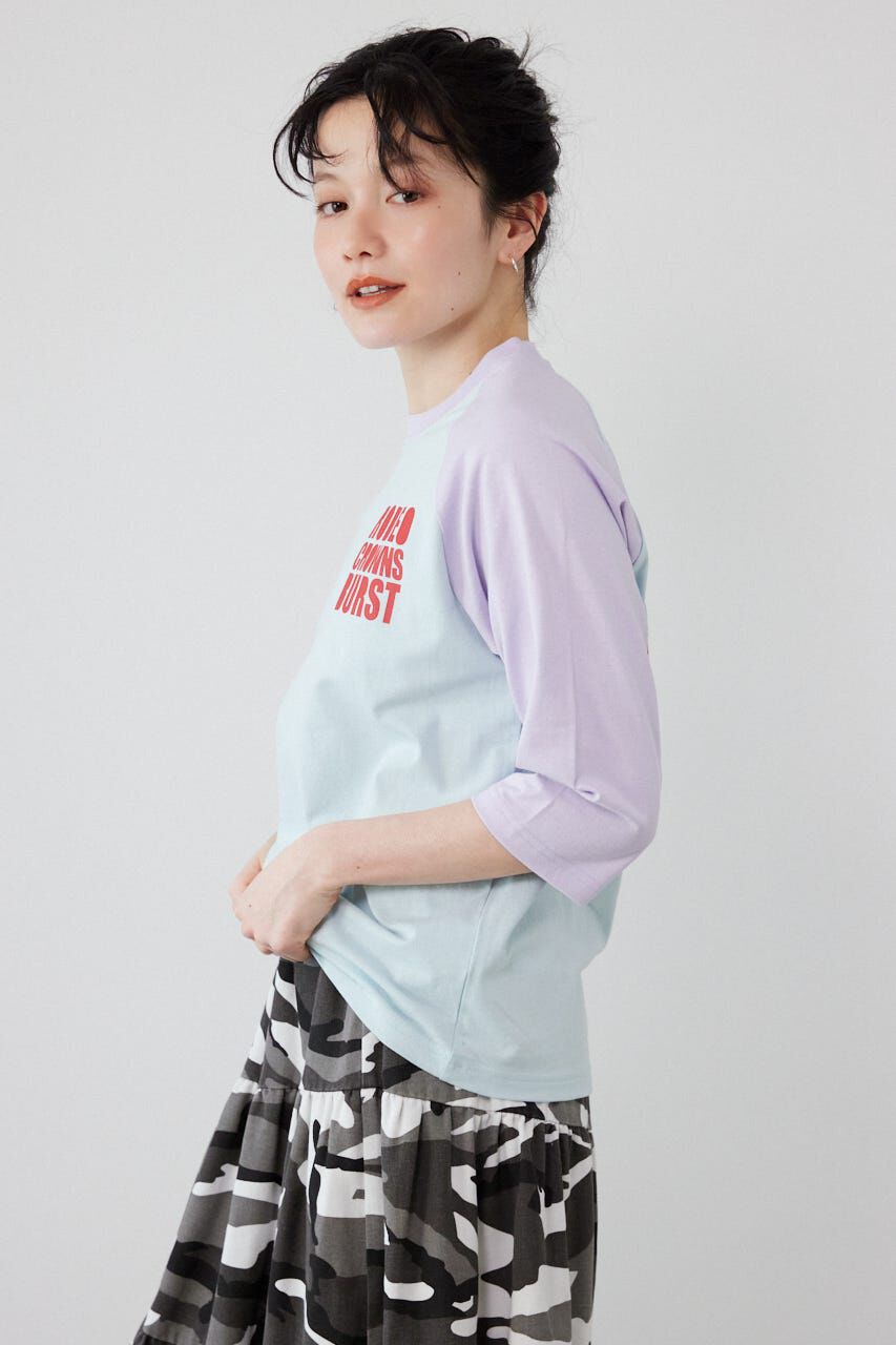 RODEO CROWNS「Ink Logo ラグランTシャツ」|Tシャツ・カットソー|