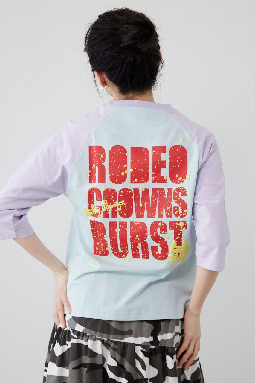 RODEO CROWNS「Ink Logo ラグランTシャツ」|Tシャツ・カットソー|