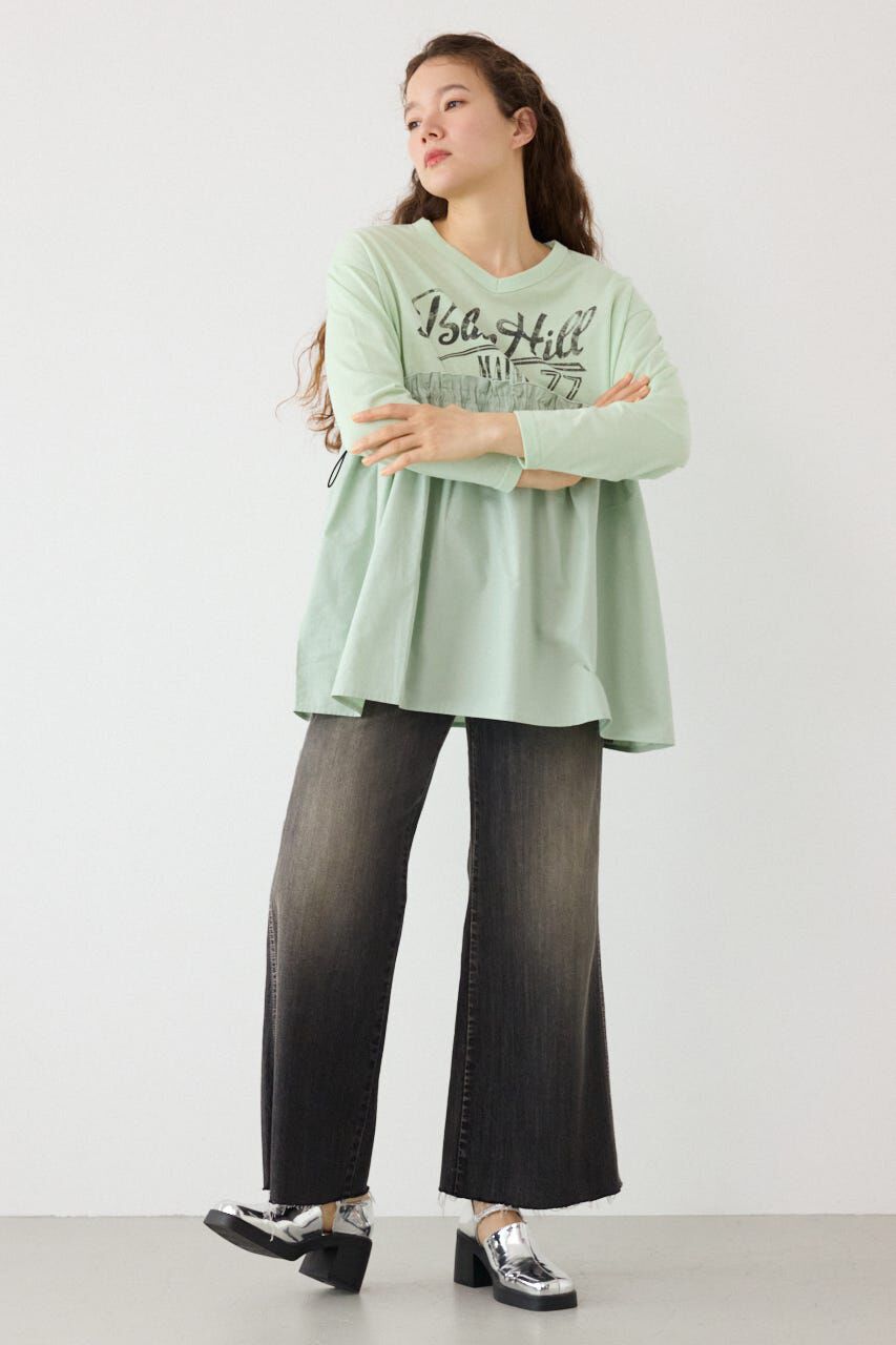 RODEO CROWNS「ペインターフレアパンツ」|デニム|