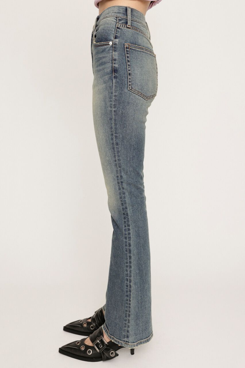 SLY「HW FLARE PT WITH ROICA（R）EF」|デニム|