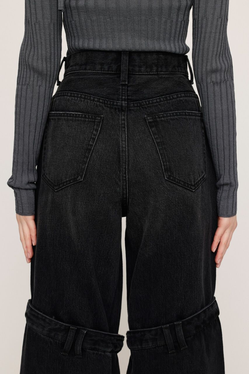 SLY「J／W KNEE DENIM PT-E」|デニム|