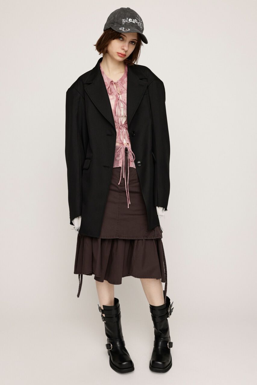 SLY「L／W WASHED MIDDLE MERMAID スカート」|スカート|