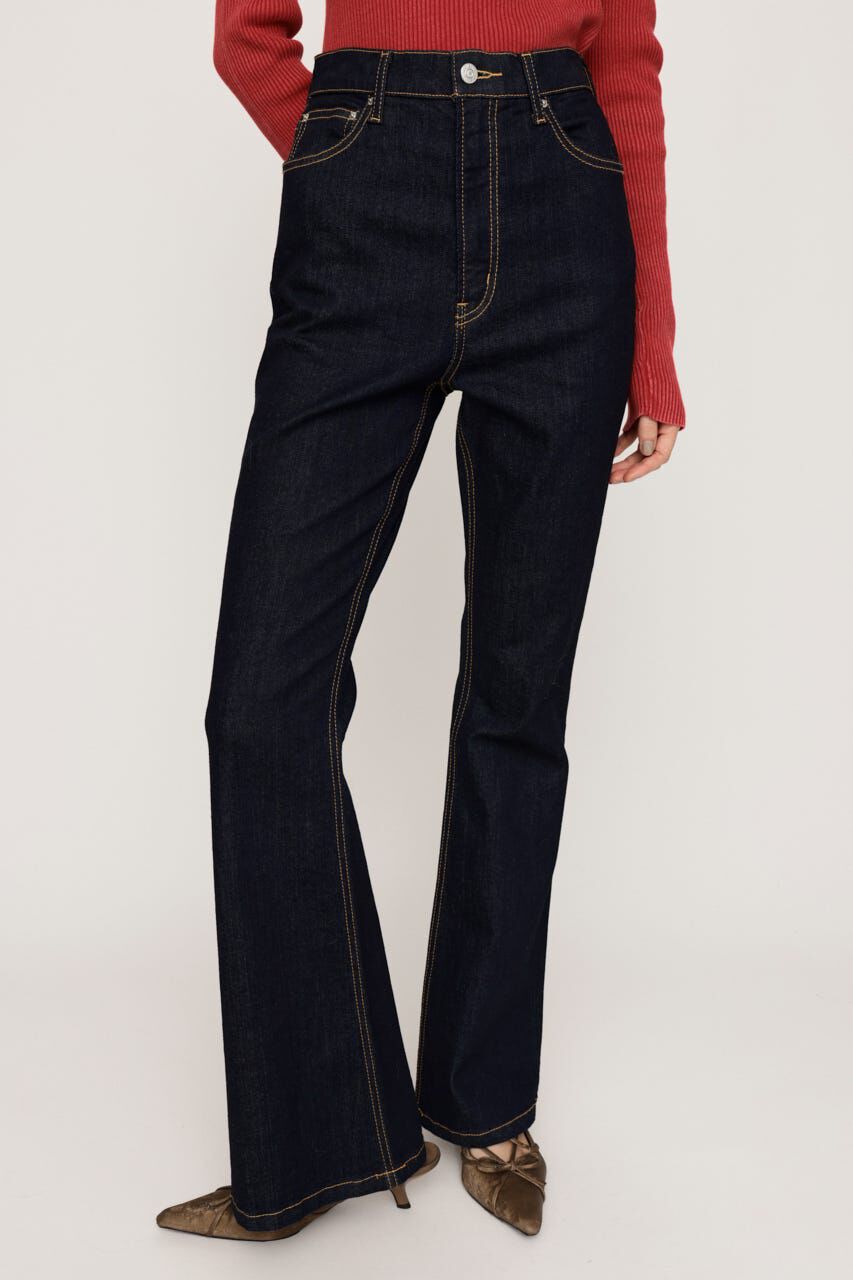 SLY「HW FLARE PT-C WITH ROICA（R）EF」|デニム|D/BLU3