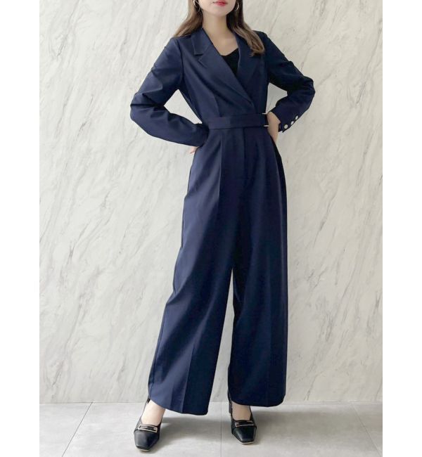 dazzlin「テーラーオールインワン」|ワンピース|