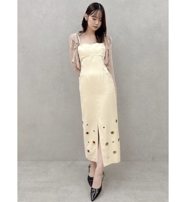 dazzlin「アイレットキャミワンピース」|ワンピース|