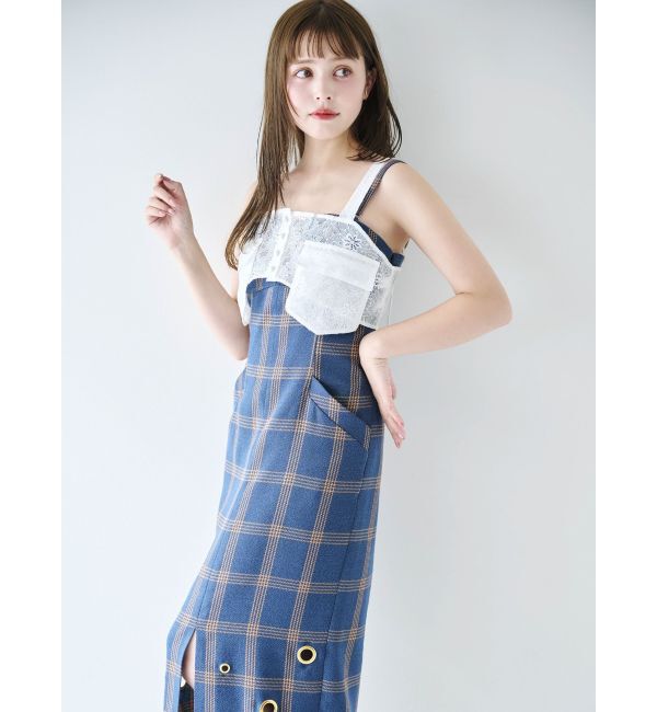 dazzlin「アイレットキャミワンピース」|ワンピース|