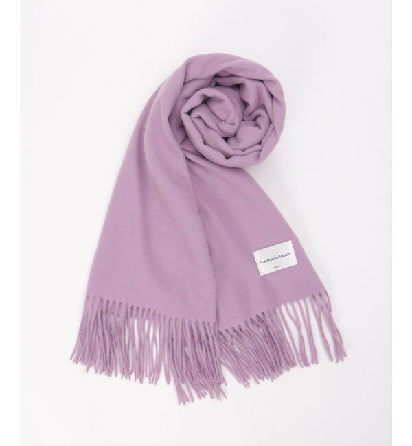 ikka「カシミヤタッチカラーマフラー」|マフラー|