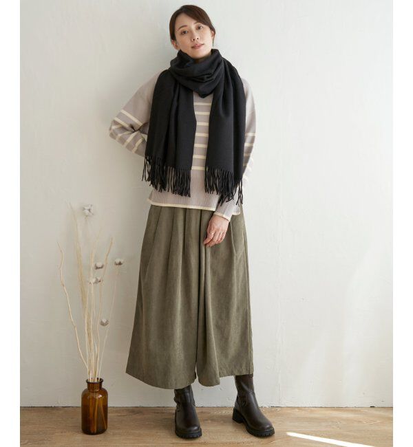 ikka「カシミヤタッチカラーマフラー」|マフラー|