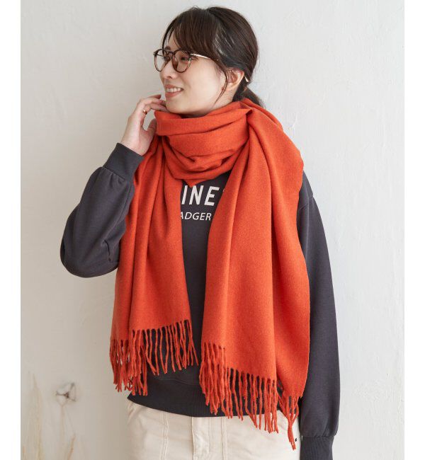 ikka「カシミヤタッチカラーマフラー」|マフラー|