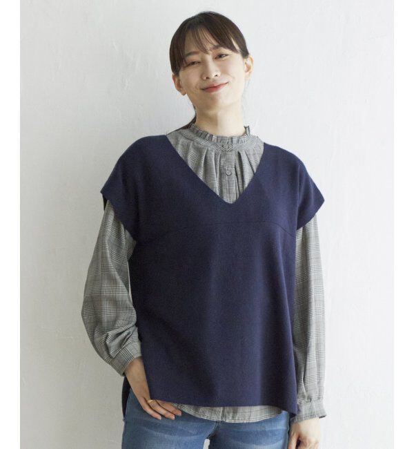 IKKA LOUNGE「【2点セット】ハイゲージニットアンサンブル」|その他|