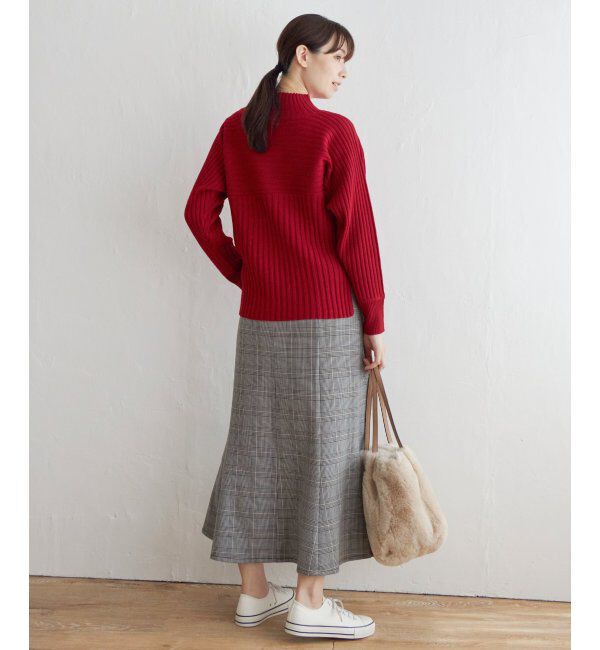 ikka「7Gワイドリブ切り替えプルオーバー」|プルオーバー|