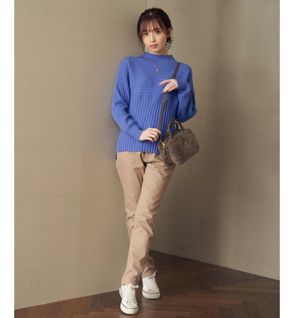 ikka「7Gワイドリブ切り替えプルオーバー」|プルオーバー|