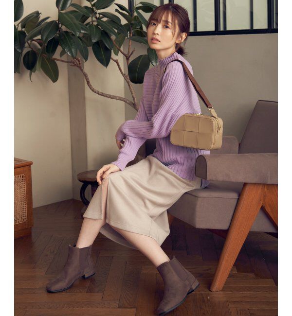 ikka「7Gワイドリブ切り替えプルオーバー」|プルオーバー|