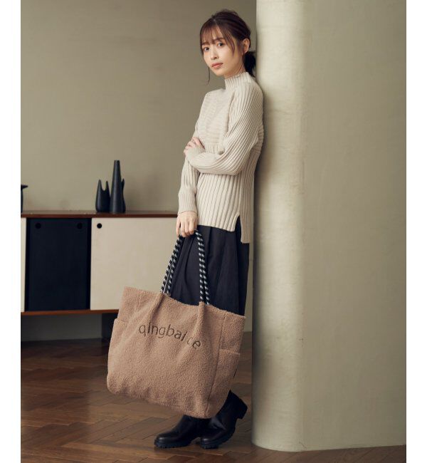 ikka「7Gワイドリブ切り替えプルオーバー」|プルオーバー|