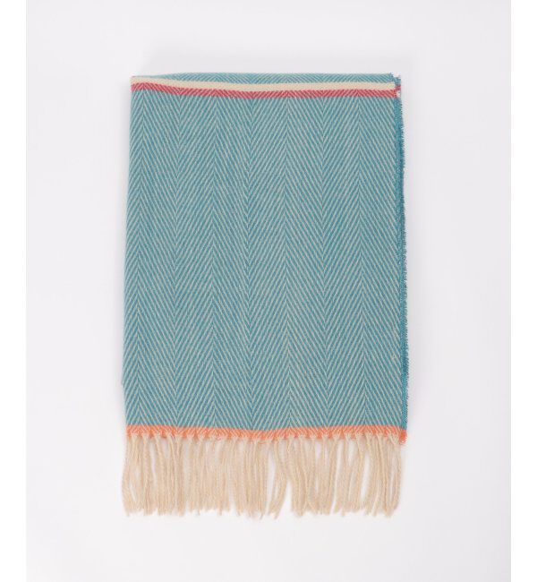 ikka「ヘリンボンライン入りマフラー」|マフラー|