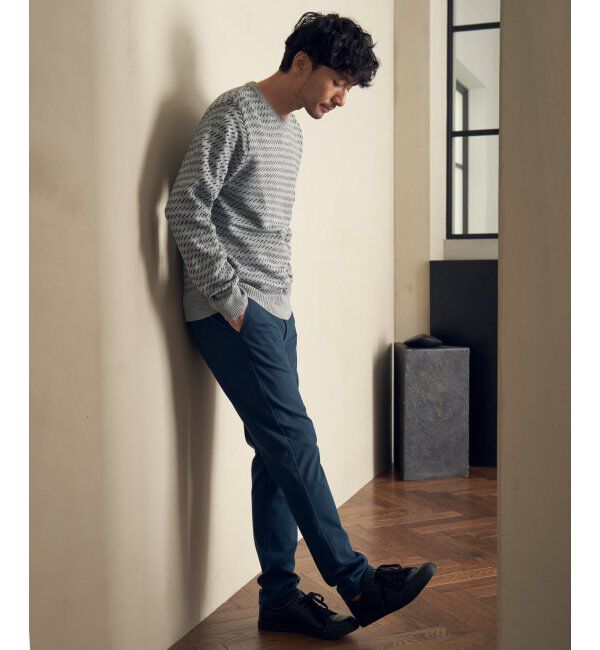 ikka「バーズアイニット」|プルオーバー|