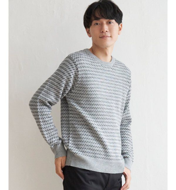 ikka「バーズアイニット」|プルオーバー|