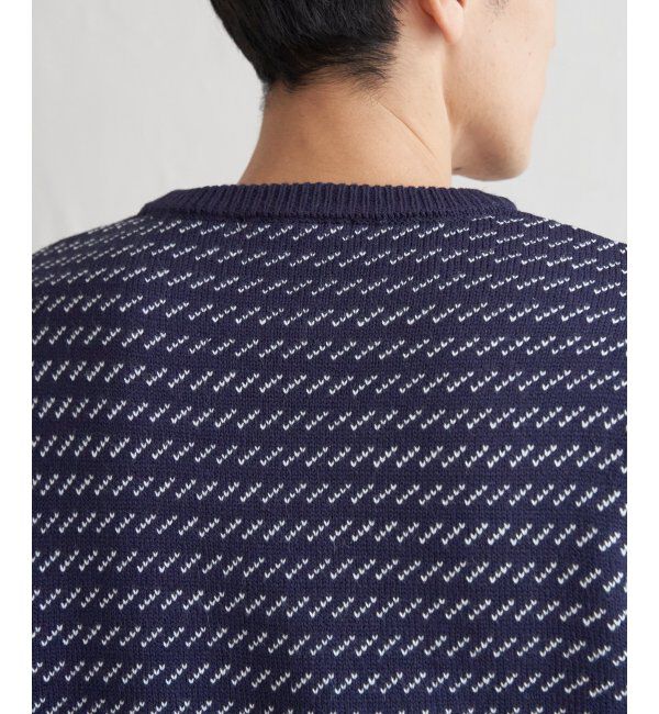 ikka「バーズアイニット」|プルオーバー|