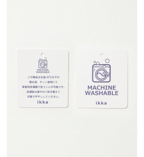 ikka「バーズアイニット」|プルオーバー|