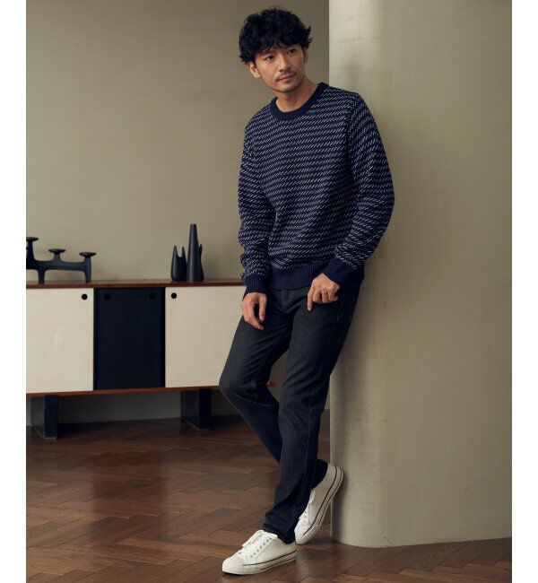 ikka「バーズアイニット」|プルオーバー|