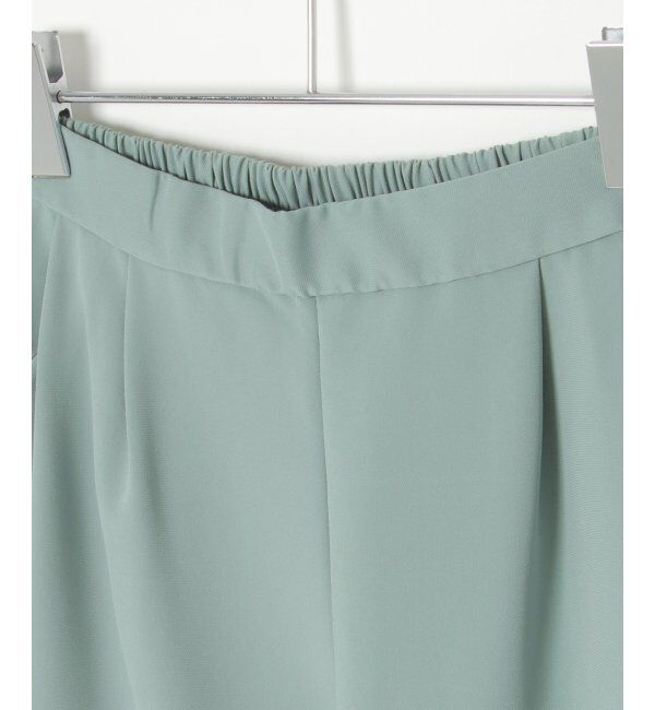 IKKA LOUNGE「テーパードタックパンツ」|スラックス|