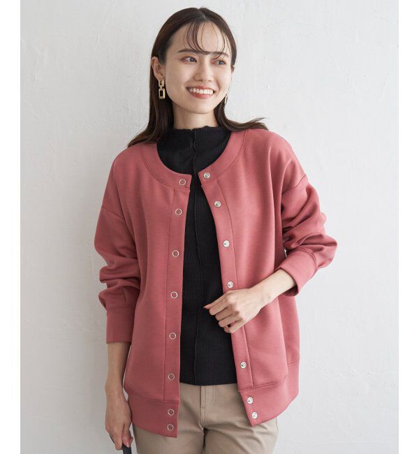 ikka「GOKU楽ダンボールカーディガン」|カーディガン|