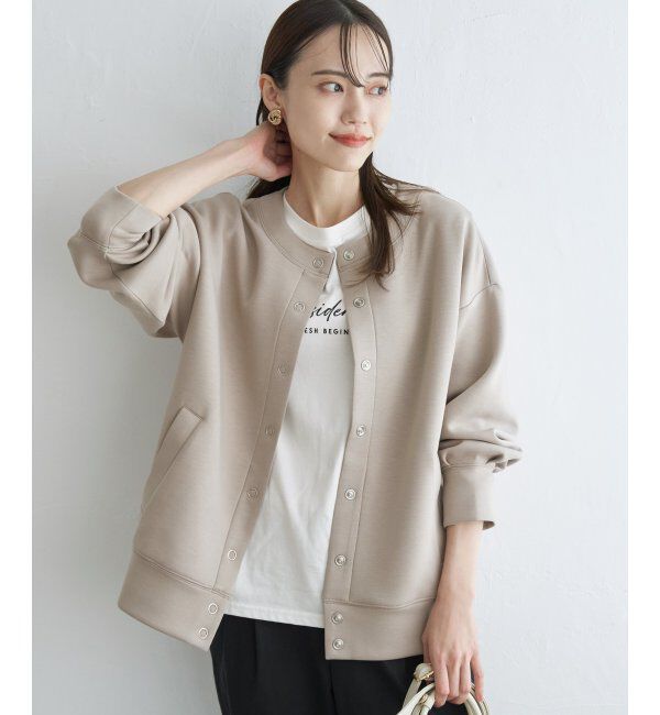 ikka「GOKU楽ダンボールカーディガン」|カーディガン|