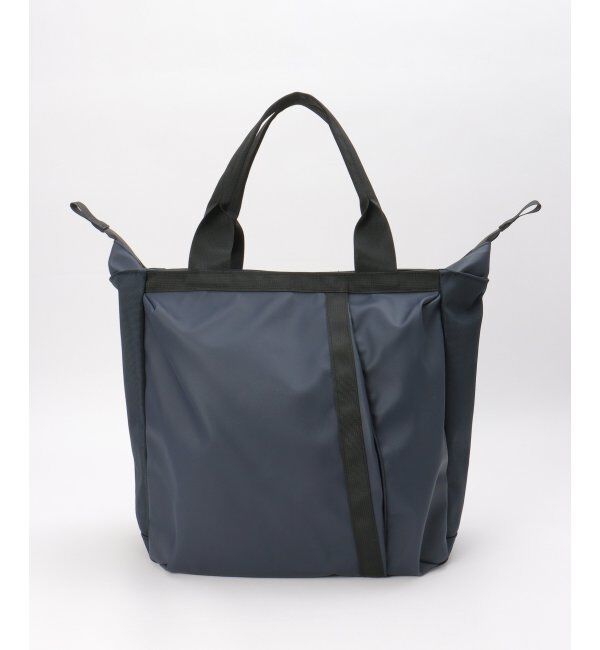 ikka「撥水コートトートバッグ」|その他|ネイビーブルー